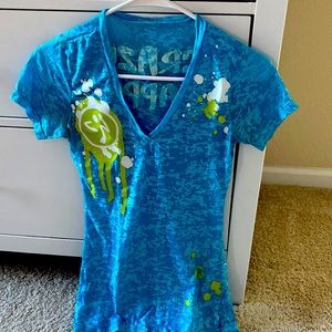 Aqua Zumba T-shirt Small good condition